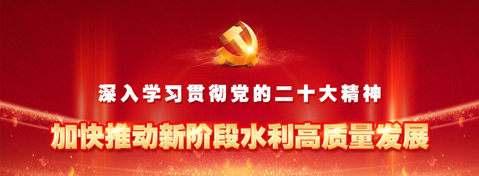 深入貫徹落實黨的二十大精神 扎實推動新階段水利高質量發(fā)展